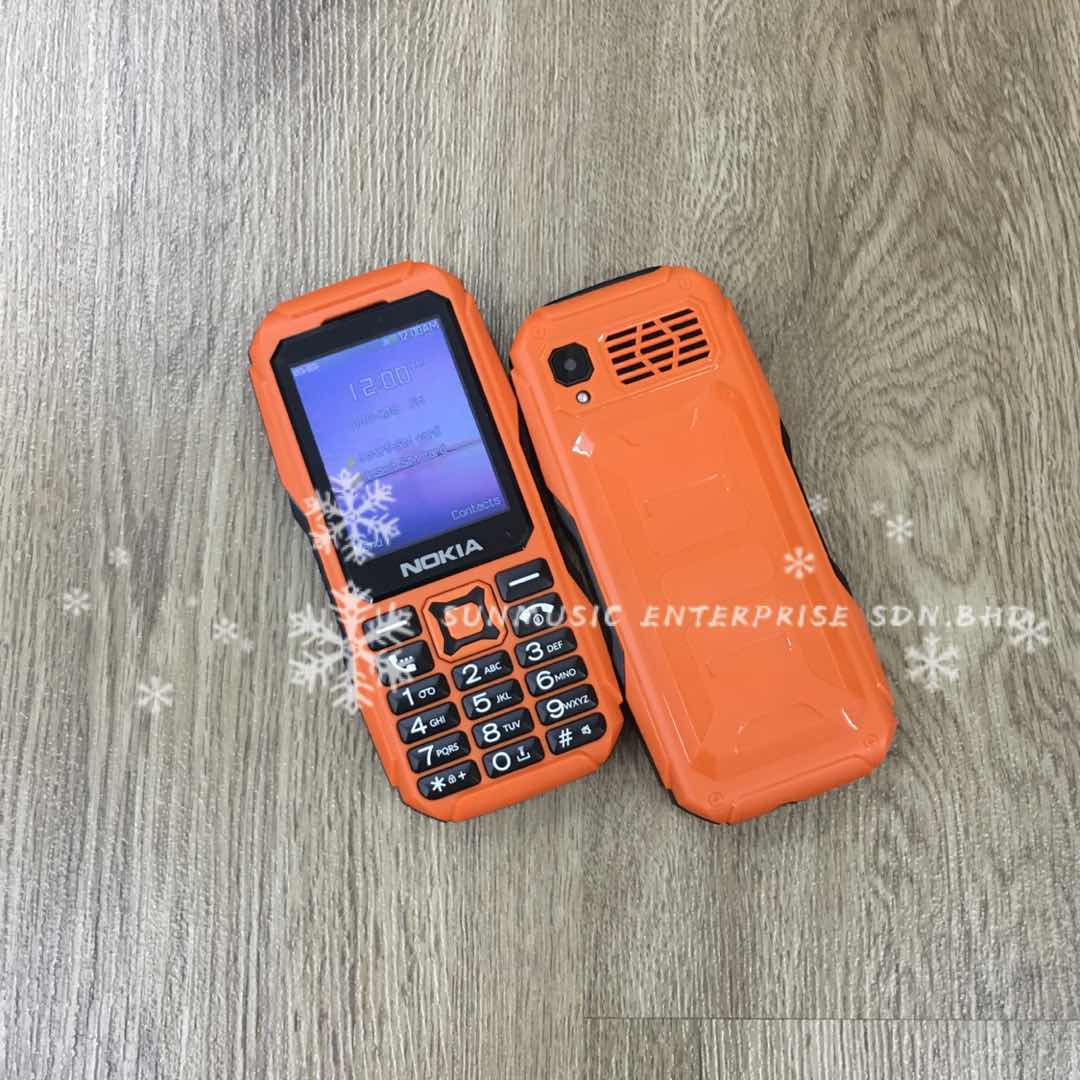 (Orange)NOKIA D1 DUAL-SIM 95% NEW IMPORT REFURBISHED(READY STOCK)